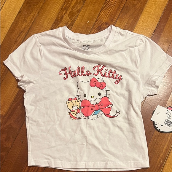 Hello Kitty White and Red Kids Tee - Picture 1 of 5